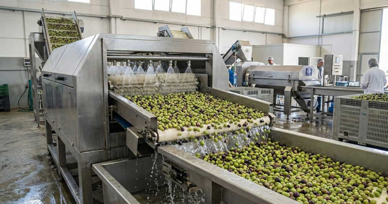 olive fruit processing